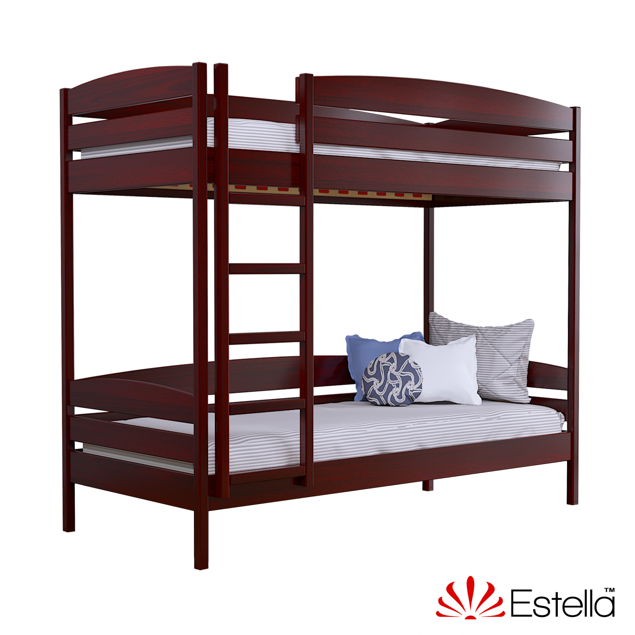 Двухъярусная кровать Дуэт Плюс без ящиков Estella 90х190 104 - красное дерево Масив 2Л25
Двухъярусная кровать Дуэт Плюс без ящиков Estella 90х190 104 - красное дерево Масив 2Л25