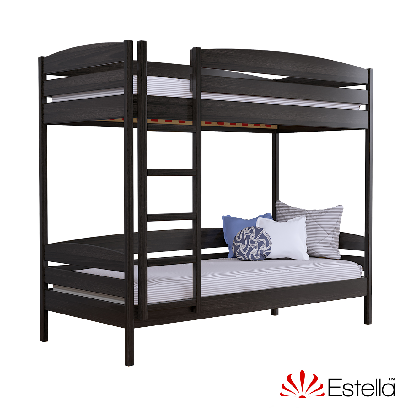 Двухъярусная кровать Дуэт Плюс без ящиков Estella 80х190 106 - венге Масив h 181 2Л4
Двухъярусная кровать Дуэт Плюс без ящиков Estella 80х190 106 - венге Масив h 181 2Л4