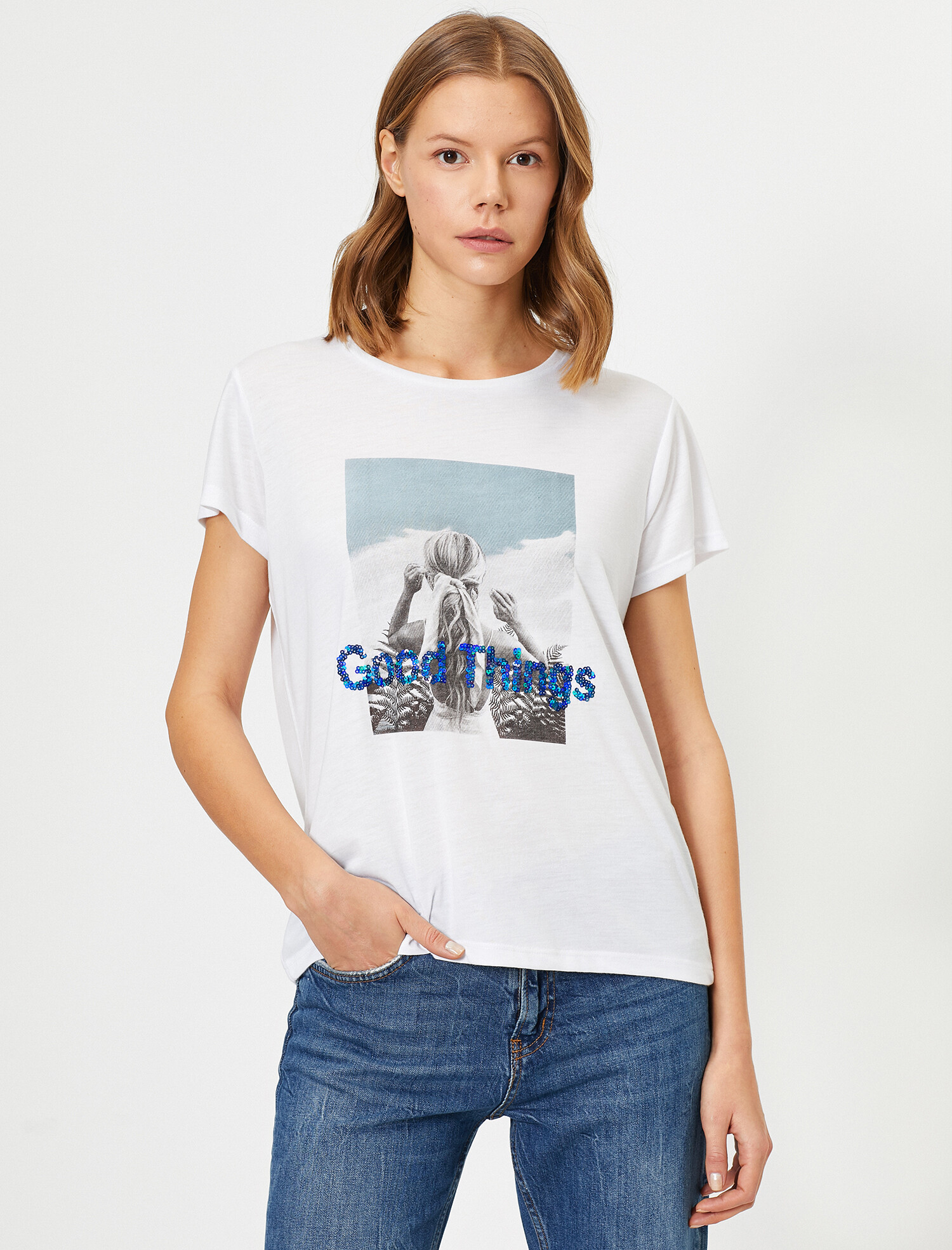 Футболка Koton 0YAK13943EK-001 Off White, Футболка Koton 0YAK13943EK-001 S Off White
Футболка Koton 0YAK13943EK-001 Off White, Футболка Koton 0YAK13943EK-001 S Off White