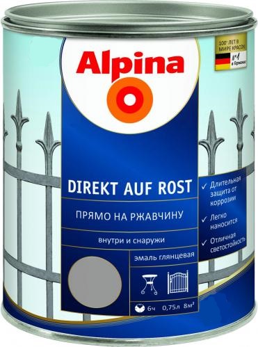 Эмаль алкидная Alpina Direkt auf Rost 3 в 1 RAL6005 зеленый глянец 0.75 л (alp_537312)
Эмаль алкидная Alpina Direkt auf Rost 3 в 1 RAL6005 зеленый глянец 0.75 л (alp_537312)