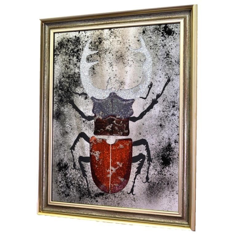 Картина на зеркале с камнями кристалами Crystal Stag Beetle. Жук-Олень. №3321 Seaps X8
Картина на зеркале с камнями кристалами Crystal Stag Beetle. Жук-Олень. №3321 Seaps X8