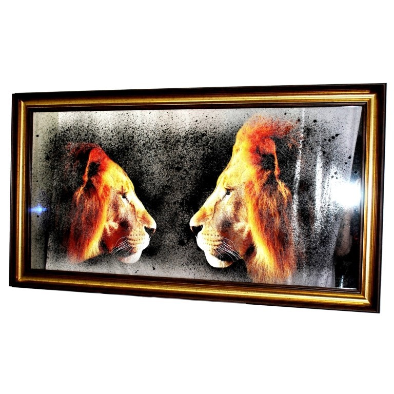 Картина за зеркалом Seaps X9. PRIDE. 2 LIONS. №3007 в бронзовой багетной раме состаренная 134х74 см
Картина за зеркалом Seaps X9. PRIDE. 2 LIONS. №3007 в бронзовой багетной раме состаренная 134х74 см