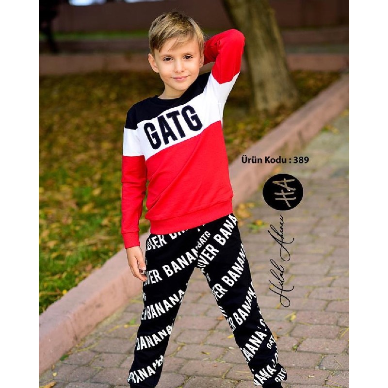 Футболка с длинным рукавом + Брюки для мальчика HA 389 128 см красный (302031)
Футболка с длинным рукавом + Брюки для мальчика HA 389 128 см красный (302031)