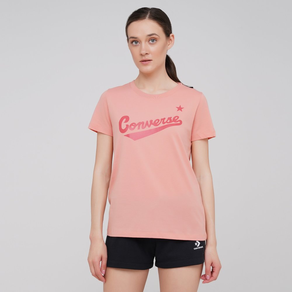 Женская футболка Converse Nova Center Front Logo Tee Персиковый 40 (con10018268-689)
Женская футболка Converse Nova Center Front Logo Tee Персиковый 40 (con10018268-689)