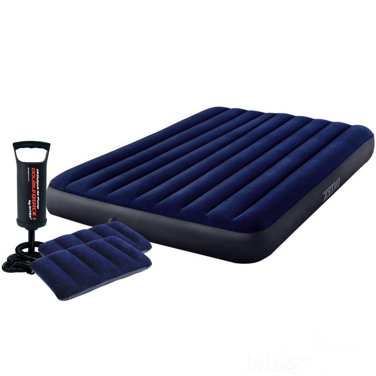 Матрас надувной Intex двухместный велюровый с подушками и насосом Classic Downy Airbed 203 х 152 х 25см 64765
Матрас надувной Intex двухместный велюровый с подушками и насосом Classic Downy Airbed 203 х 152 х 25см 64765