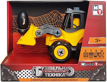Конструктор Строительная техника "Трактор" в картоне - Microlab Toys (20-789906)
Конструктор Строительная техника "Трактор" в картоне - Microlab Toys (20-789906)