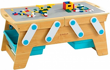 Деревянный игровой стол для конструкторов "Building Bricks" - KidKraft (20-981688)
Деревянный игровой стол для конструкторов "Building Bricks" - KidKraft (20-981688)
