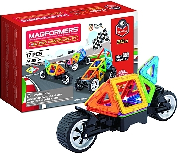 Магнитный конструктор "Авторалли", 17 элементов - Magformers (20-954567)
Магнитный конструктор "Авторалли", 17 элементов - Magformers (20-954567)