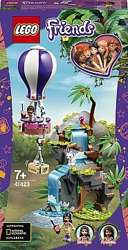 Конструктор "Спасение тигра из джунглей на воздушном шаре", 41423 - LEGO Friends (20-892769)
Конструктор "Спасение тигра из джунглей на воздушном шаре", 41423 - LEGO Friends (20-892769)