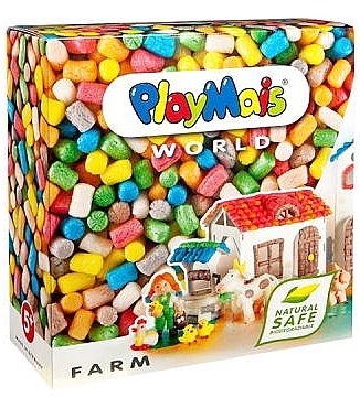 Кукурузный конструктор-мозаика серии World "Ферма", 1000 шт - PlayMais (20-937189)
Кукурузный конструктор-мозаика серии World "Ферма", 1000 шт - PlayMais (20-937189)