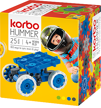 Набор для творческого конструирования "Hummer", 25 деталей, зеленый - Korbo (20-736276)
Набор для творческого конструирования "Hummer", 25 деталей, зеленый - Korbo (20-736276)