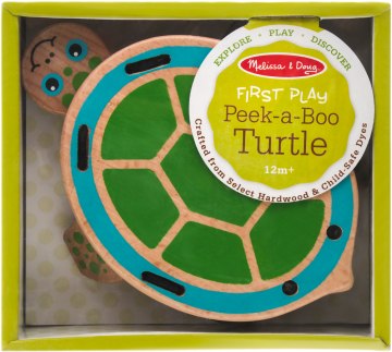 Peek-a-Boo Turtle Деревянная игрушка "Поиграй в прятки с черепашкой" - Melissa&Doug (20-61413)
Peek-a-Boo Turtle Деревянная игрушка "Поиграй в прятки с черепашкой" - Melissa&Doug (20-61413)