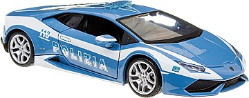 Автомодель Lamborghini Huracan Polizia, синий металлик 1:24 - Maisto (20-282963)
Автомодель Lamborghini Huracan Polizia, синий металлик 1:24 - Maisto (20-282963)