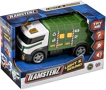 Модель "Light and Sounds. Мусоровоз" в коробке - Teamsterz Garbage Truck (20-815448)
Модель "Light and Sounds. Мусоровоз" в коробке - Teamsterz Garbage Truck (20-815448)