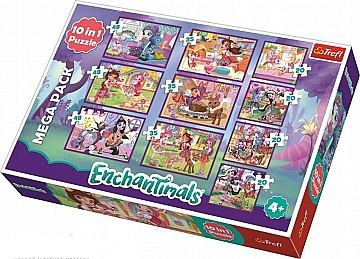 Пазлы 10 в 1 Mega Pack "Приключения Энчантималс / Hasbro. Enchantimals" - Trefl (20-793758)
Пазлы 10 в 1 Mega Pack "Приключения Энчантималс / Hasbro. Enchantimals" - Trefl (20-793758)