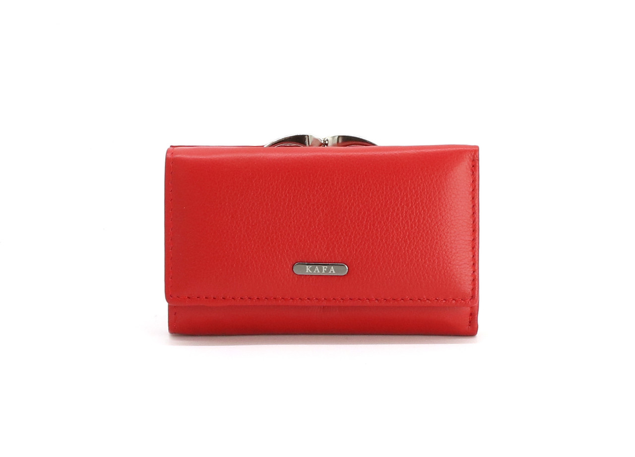 Кошелек стильный женский из натуральной кожи Kafa, ярко красный (код-214-red)
Кошелек стильный женский из натуральной кожи Kafa, ярко красный (код-214-red)