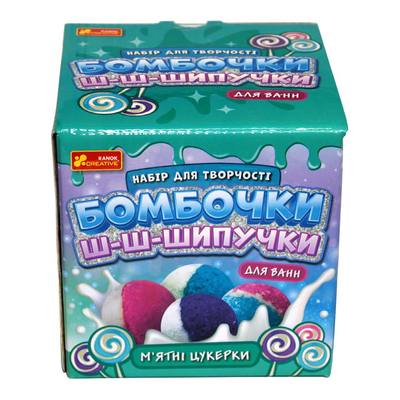 Набор для творчества Ranok Creative Бомбочки шипучки Мятные конфетки (15130043У) (10-562369)
Набор для творчества Ranok Creative Бомбочки шипучки Мятные конфетки (15130043У) (10-562369)