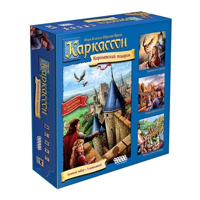 Настольная игра Hobby World Каркассон Королевский подарок 2019 (915171) (10-554289)
Настольная игра Hobby World Каркассон Королевский подарок 2019 (915171) (10-554289)