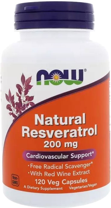 Ресвератрол, Natural Resveratrol, Now Foods 200 мг, 120 капсул (733739033543)
Ресвератрол, Natural Resveratrol, Now Foods 200 мг, 120 капсул (733739033543)
