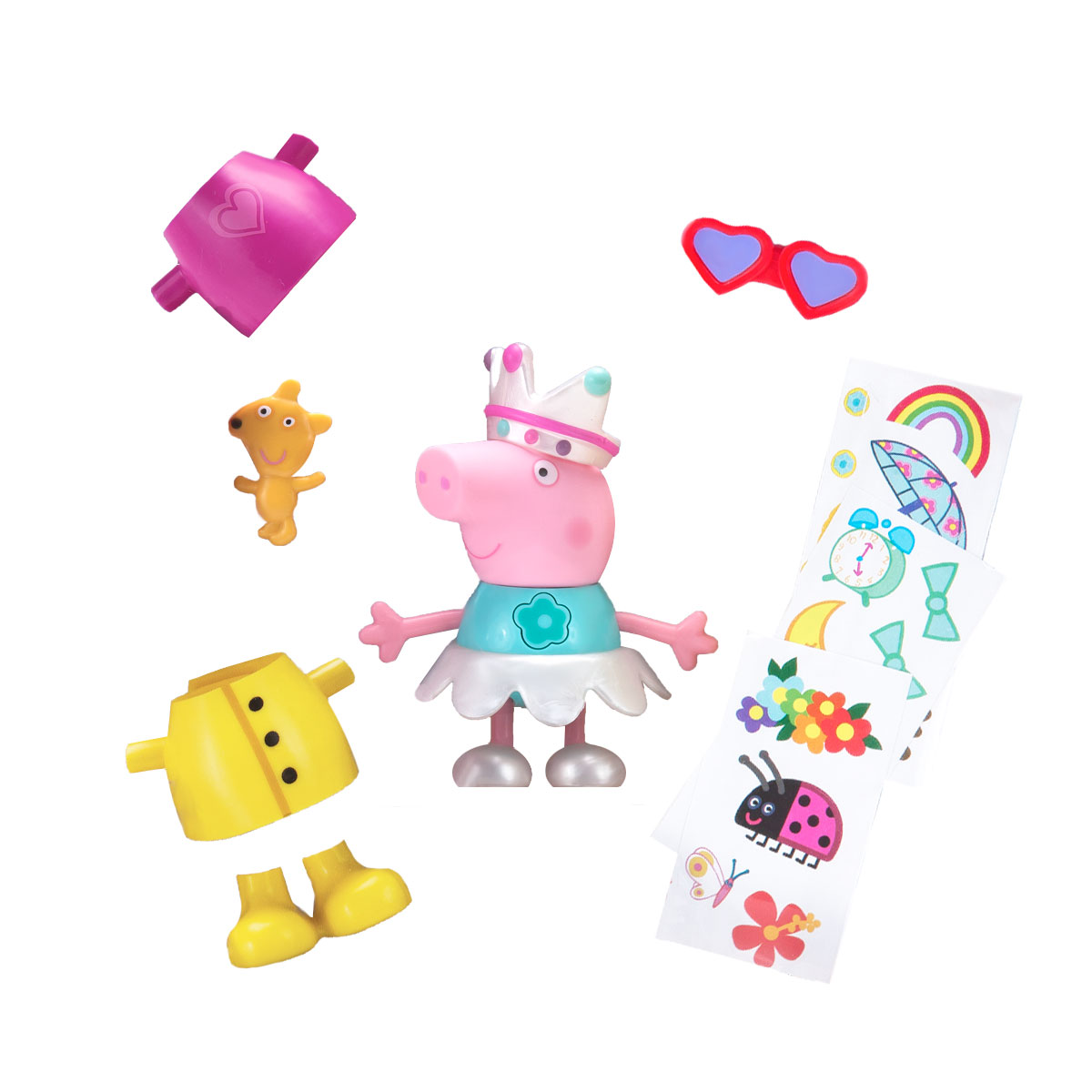 Игровой набор Peppa - МУЗЫКАЛЬНАЯ ПЕППА-МОДНИЦА (звук, одежда, аксессуары, фигурка 13 см) 96642
Игровой набор Peppa - МУЗЫКАЛЬНАЯ ПЕППА-МОДНИЦА (звук, одежда, аксессуары, фигурка 13 см) 96642