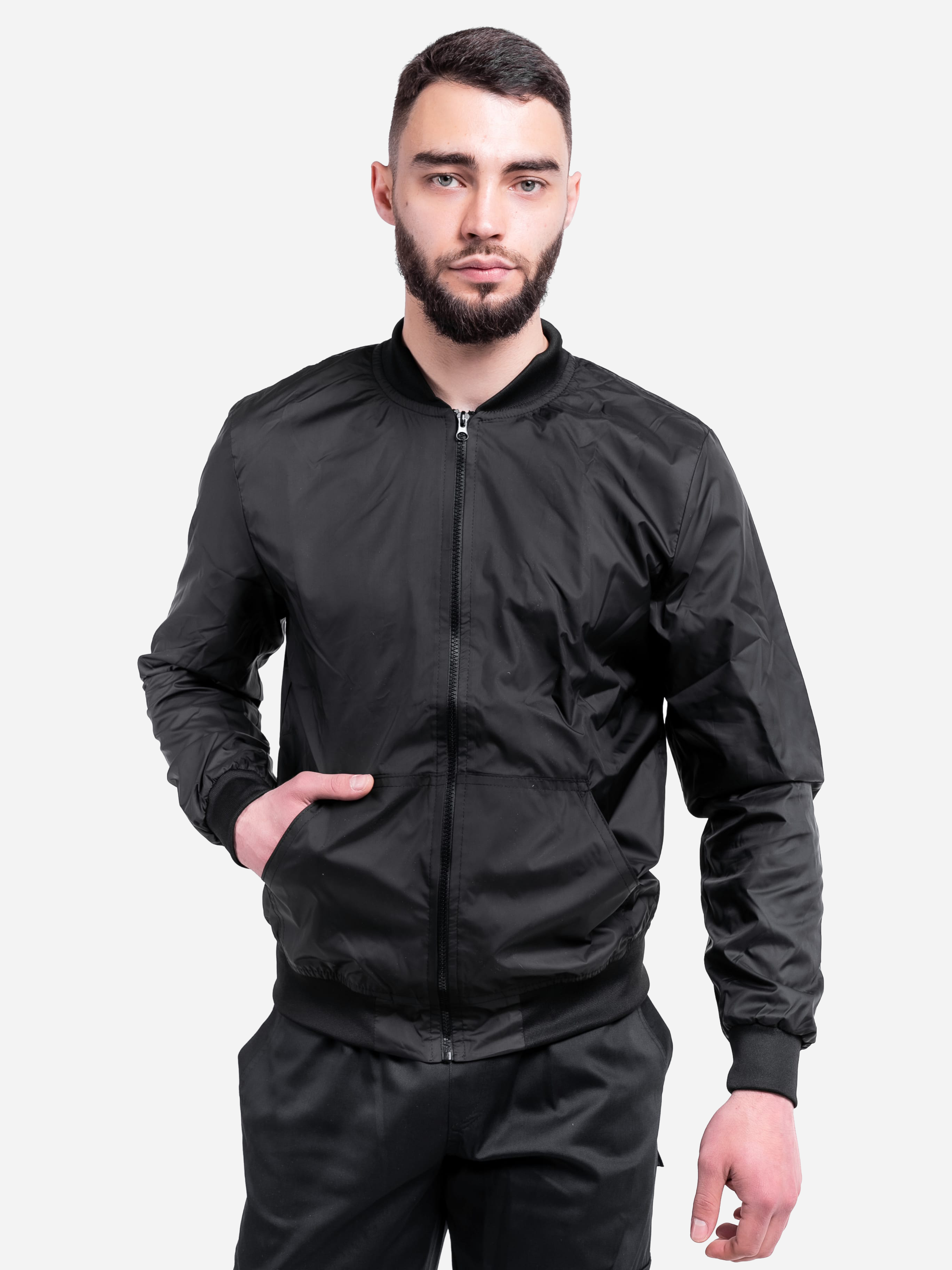 Бомбер IBR 1589542309 2XL Черный 
Бомбер IBR 1589542309 2XL Черный