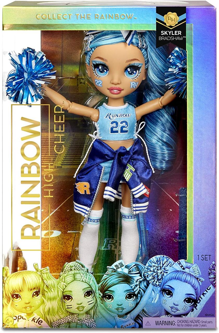 Кукла Рейнбоу Хай Скайлар Брэдшоу Чирлидер - Rainbow High Cheer Skyler Bradshaw Blue Cheerleader
Кукла Рейнбоу Хай Скайлар Брэдшоу Чирлидер - Rainbow High Cheer Skyler Bradshaw Blue Cheerleader