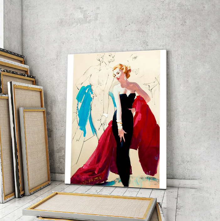 Модульная картина Artel «Эскиз вечернего платья» 90x60 см
Модульная картина Artel «Эскиз вечернего платья» 90x60 см