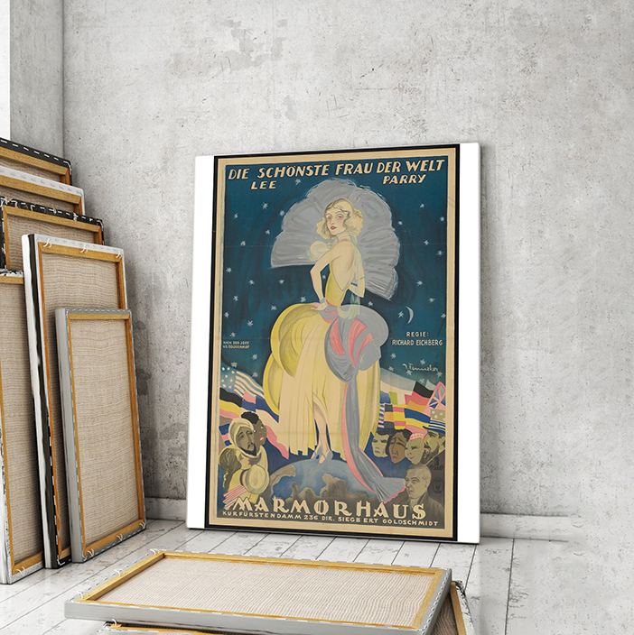 Модульная картина Artel «Самая красивая женщина в мире», 1924. Режиссёр Рихард Айхберг 120x80 см
Модульная картина Artel «Самая красивая женщина в мире», 1924. Режиссёр Рихард Айхберг 120x80 см