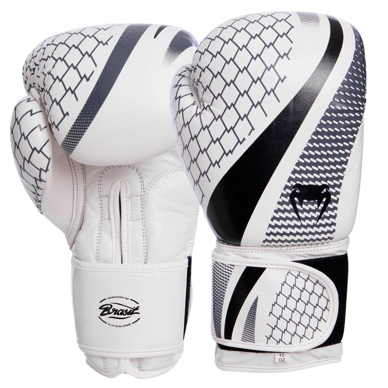 Перчатки для бокса и единоборств кожаные Venum New Contender Heroe VL-2034 White-Black-Grey 12 унций
Перчатки для бокса и единоборств кожаные Venum New Contender Heroe VL-2034 White-Black-Grey 12 унций
