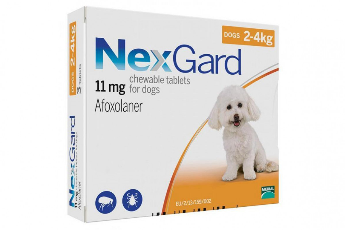 Таблетки Boehringer Ingelheim NexGard от блох и клещей для собак S, 2-4 кг, 1 таблетка
Таблетки Boehringer Ingelheim NexGard от блох и клещей для собак S, 2-4 кг, 1 таблетка