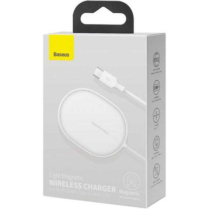 Беспроводное ЗУ Baseus Light Magnetic Wireless Charger (for IP12 Series)(WXQJ-02) White
Беспроводное ЗУ Baseus Light Magnetic Wireless Charger (for IP12 Series)(WXQJ-02) White