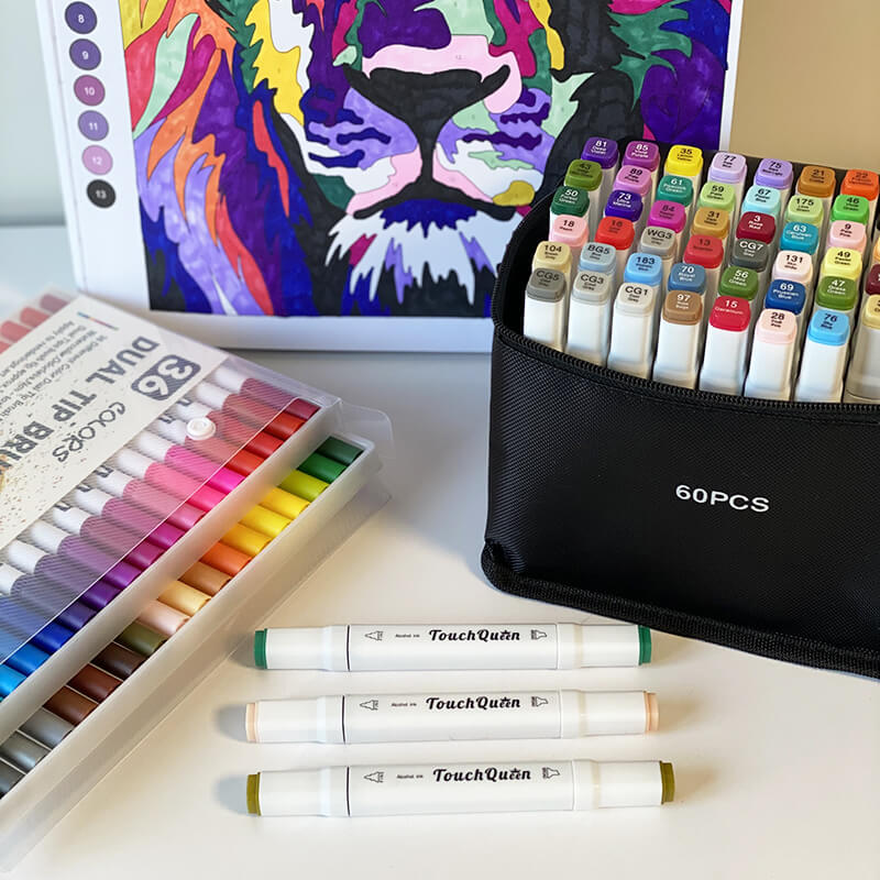 Набор для скетчинга "Скетч-маркеры Touch Queen 60 шт." + "Линеры Dual Tip Brush Pens 36 шт." (TQ60036)
Набор для скетчинга "Скетч-маркеры Touch Queen 60 шт." + "Линеры Dual Tip Brush Pens 36 шт." (TQ60036)