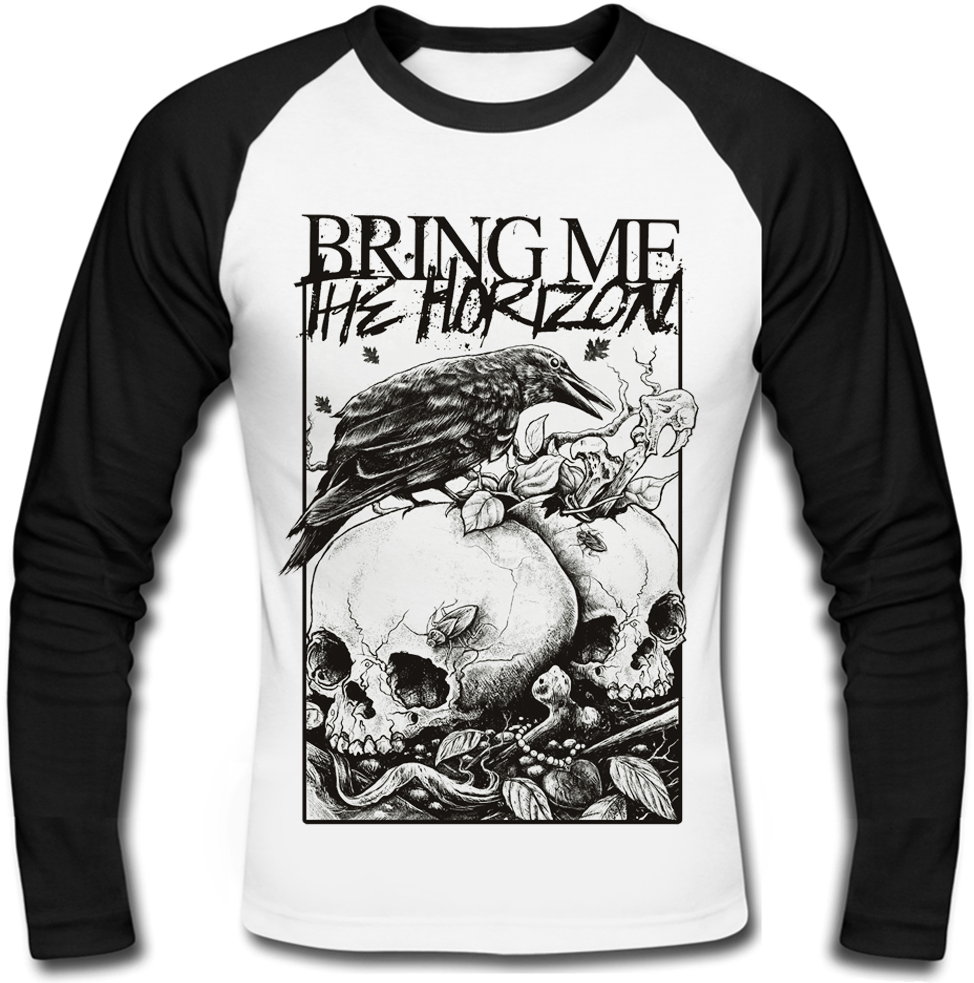 Футболка с длинным рукавом Fat Cat Bring Me The Horizon "Skulls and Raven" XXL 13114
Футболка с длинным рукавом Fat Cat Bring Me The Horizon "Skulls and Raven" XXL 13114