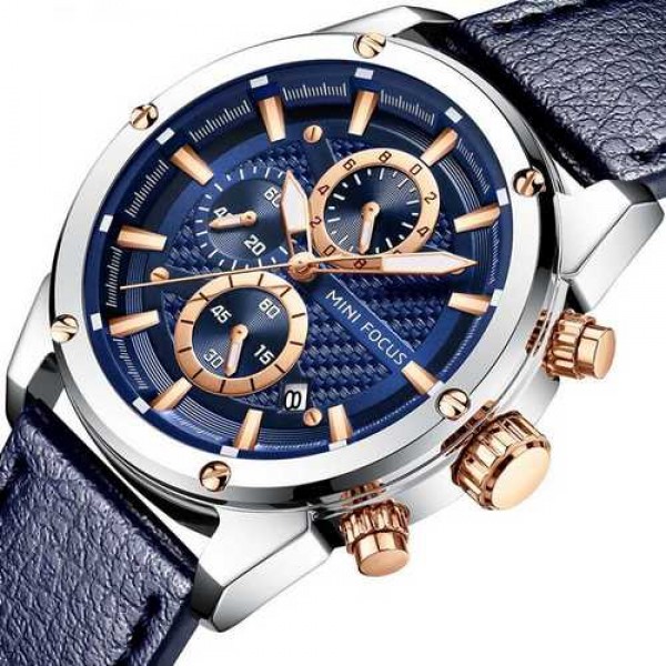 Наручные часы Mini Focus MF0161G.01 Blue-Silver-Gold мужские кварцевые + подарочная коробка
Наручные часы Mini Focus MF0161G.01 Blue-Silver-Gold мужские кварцевые + подарочная коробка