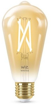 Світлодіодна лампа WiZ SMART LED WiFi ST64 E27 DW Filament Amber 550lm 2200K 7W (WZE21016411-A)
Світлодіодна лампа WiZ SMART LED WiFi ST64 E27 DW Filament Amber 550lm 2200K 7W (WZE21016411-A)