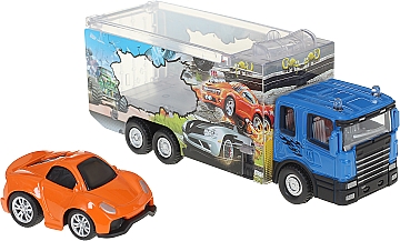 Автотранспортер "Быстрые перевозки", 1:60, с оранжевой машинкой - Funky Toys (20-955199)
Автотранспортер "Быстрые перевозки", 1:60, с оранжевой машинкой - Funky Toys (20-955199)