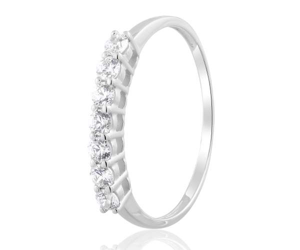 Кольцо-дорожка из белого золота с камнями SWAROVSKI Zirconia, КД4196/1SW, 15.5 размер
Кольцо-дорожка из белого золота с камнями SWAROVSKI Zirconia, КД4196/1SW, 15.5 размер