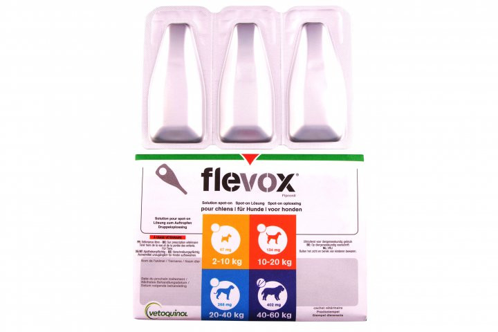 Краплі для собак від бліх і кліщів Флевокс® Спот-он (Flevox®) вагою 40-60 кг, 3 піпетки х 4,02 мл
Краплі для собак від бліх і кліщів Флевокс® Спот-он (Flevox®) вагою 40-60 кг, 3 піпетки х 4,02 мл