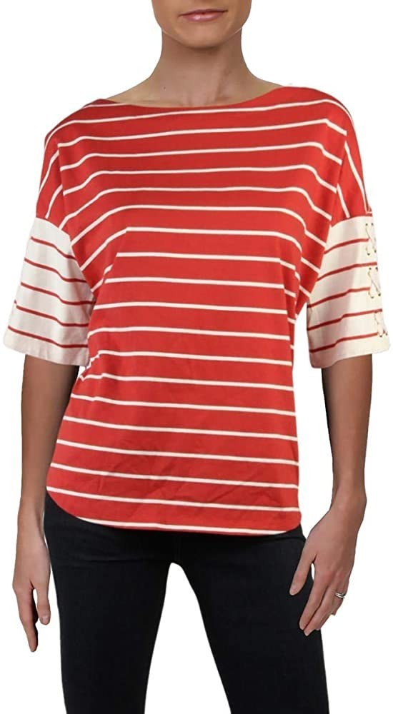 Футболка Polo Ralph Lauren на шнуровке,в полоску,красный с белым,200754932001, р . XL
Футболка Polo Ralph Lauren на шнуровке,в полоску,красный с белым,200754932001, р . XL
