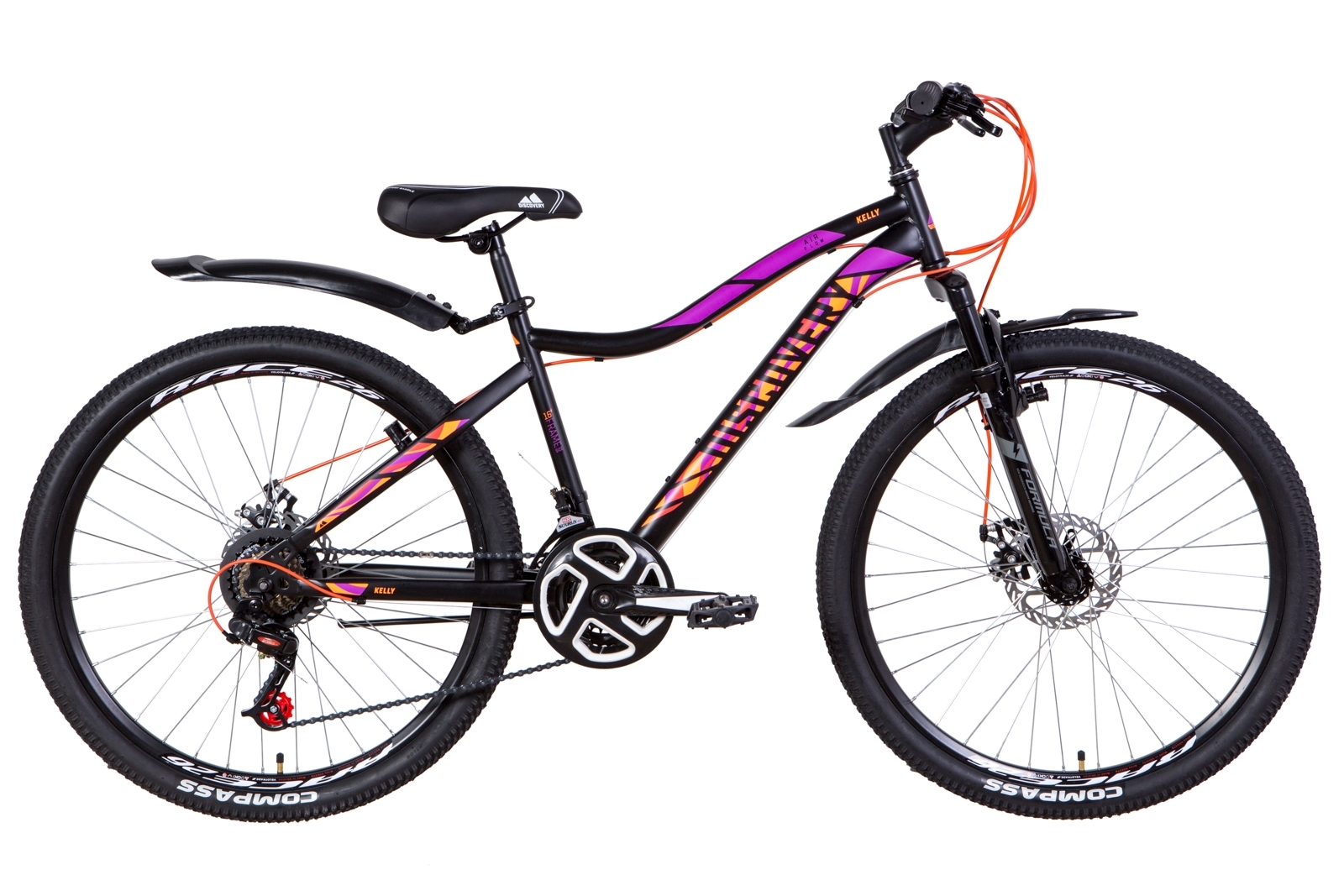 Велосипед 26" Discovery KELLY DD 2021 (черно-оранжево-фиолетовый (м)) Discovery OPS-DIS-26-371
Велосипед 26" Discovery KELLY DD 2021 (черно-оранжево-фиолетовый (м)) Discovery OPS-DIS-26-371