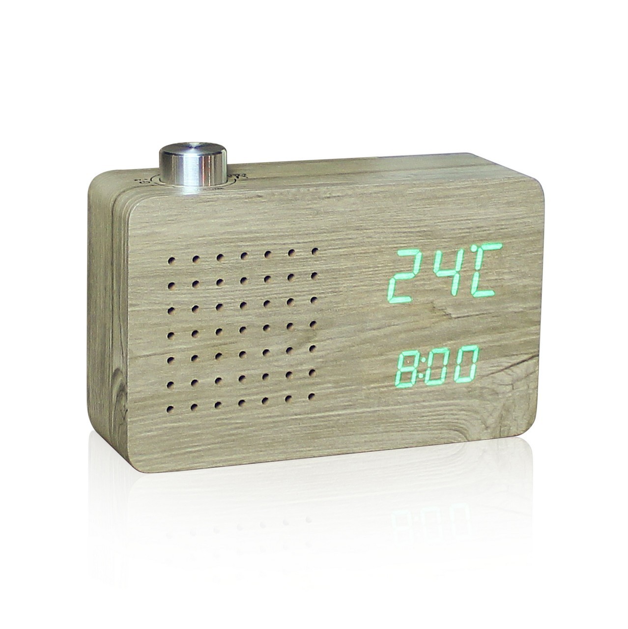 Настольные часы-будильник Gingko GK16G12 с FM радио 17,9х5,4х10,5 см. деревянный
Настольные часы-будильник Gingko GK16G12 с FM радио 17,9х5,4х10,5 см. деревянный
