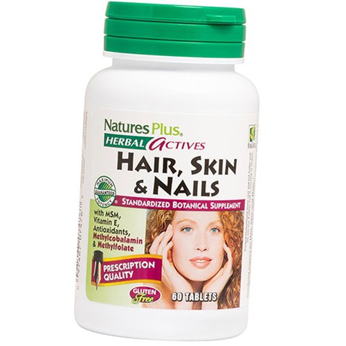 Формула для волос, кожи и ногтей, Hair, Skin & Nails, Nature's Plus 60таб (36375111)
Формула для волос, кожи и ногтей, Hair, Skin & Nails, Nature's Plus 60таб (36375111)