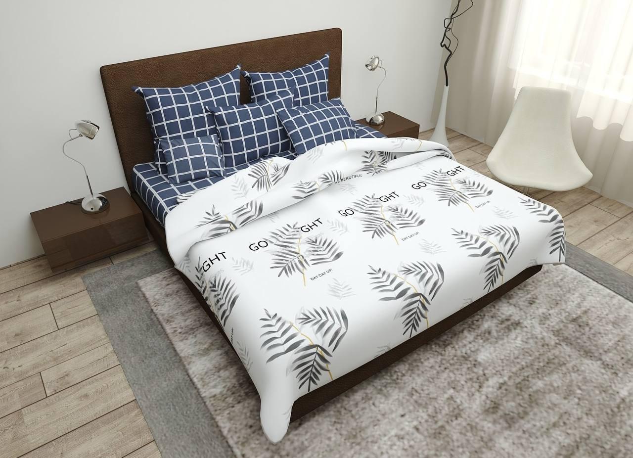 Комплект постельного белья Qili Home Textile ранфорс №R1006 Двуспальный 180х215 бело-синий
Комплект постельного белья Qili Home Textile ранфорс №R1006 Двуспальный 180х215 бело-синий