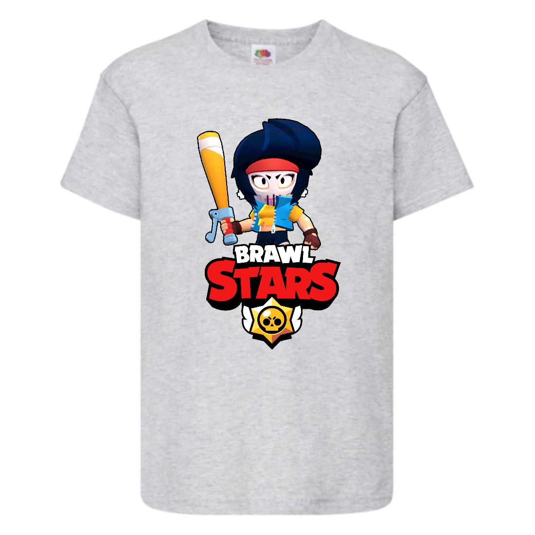 Футболка детская Brawl Stars Bibi Avenger (Бравл Старс Биби Мстительница) серая 104 см
Футболка детская Brawl Stars Bibi Avenger (Бравл Старс Биби Мстительница) серая 104 см