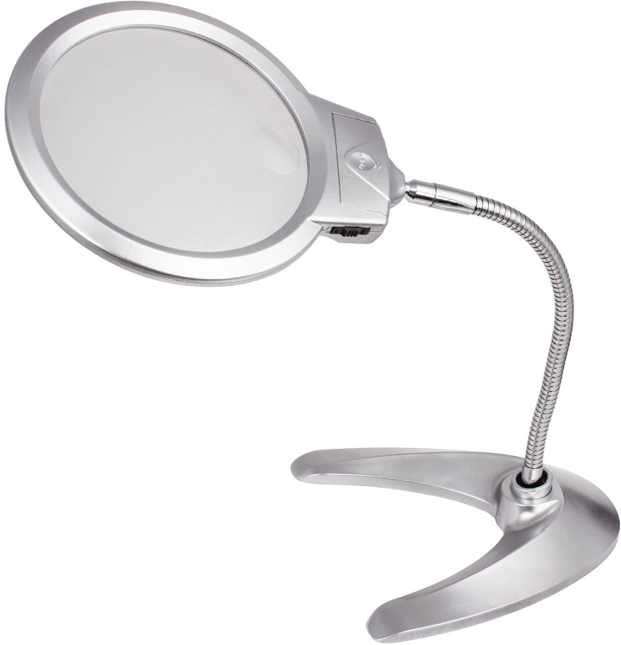 Настольная лупа Ridni 5х 22 мм и 2х 130 мм (RD-4B-10) 
Настольная лупа Ridni 5х 22 мм и 2х 130 мм (RD-4B-10)