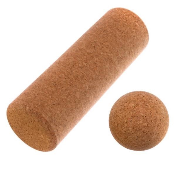 Набор массажный Corkwood Ball 6,5 см & Roller 9,5х30 см пробковое дерево, для йоги, фитнеса (FI-1569-2)
Набор массажный Corkwood Ball 6,5 см & Roller 9,5х30 см пробковое дерево, для йоги, фитнеса (FI-1569-2)
