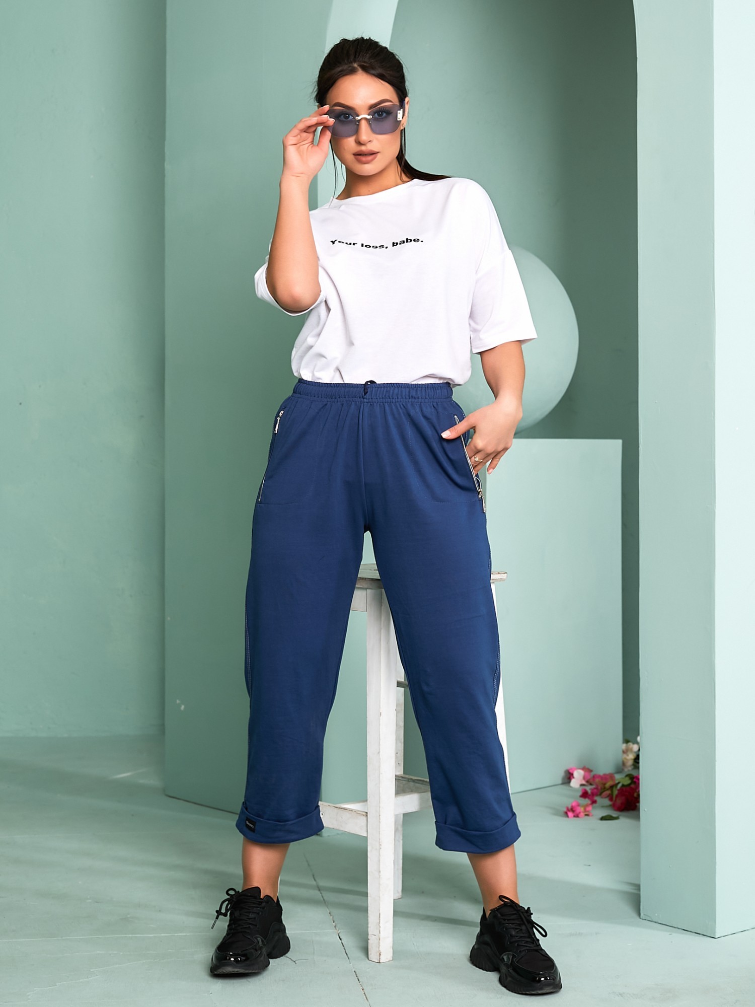 Трикотажные прямые демисезонные брюки кюлоты Slazer Синие (242, Трикотажные прямые демисезонные брюки кюлоты Slazer 48 Синие (242)
Трикотажные прямые демисезонные брюки кюлоты Slazer Синие (242, Трикотажные прямые демисезонные брюки кюлоты Slazer 48 Синие (242)