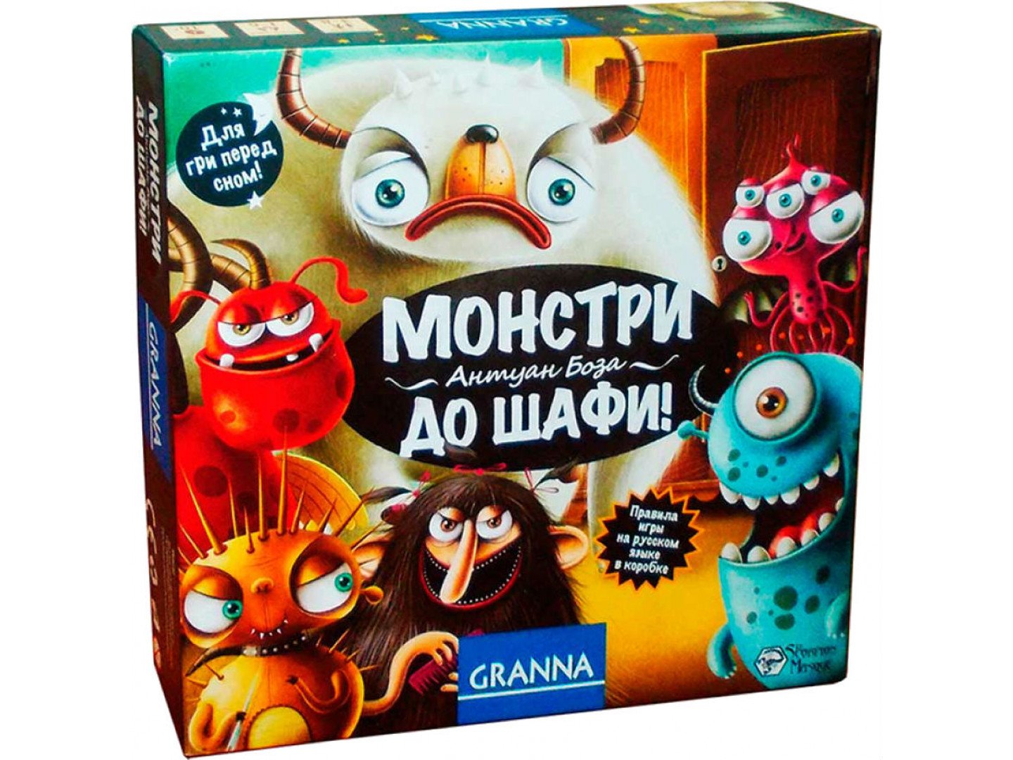 Настольная игра Монстры, марш в шкаф! Монстри, до шафи! (укр.версия) Monster Chase
Настольная игра Монстры, марш в шкаф! Монстри, до шафи! (укр.версия) Monster Chase