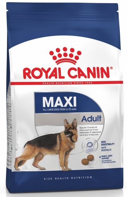 Сухой корм Royal Canin Maxi Adult для собак крупных пород старше 15 месяцев 15 кг (3182550401937)
Сухой корм Royal Canin Maxi Adult для собак крупных пород старше 15 месяцев 15 кг (3182550401937)