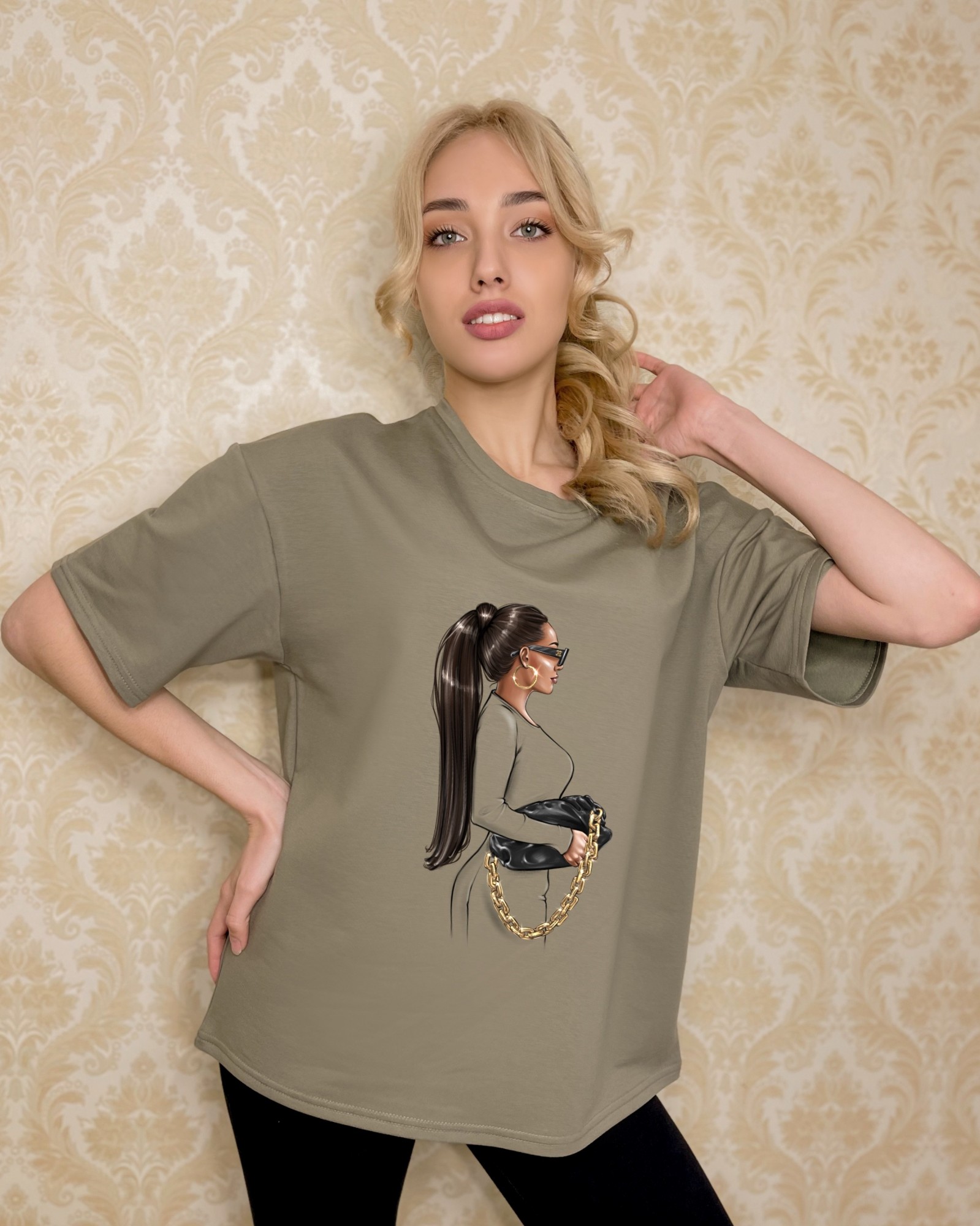 Женская футболка с принтом Zhilina collection F-01S Оливковый, Женская футболка с принтом Zhilina collection F-01S M Оливковый
Женская футболка с принтом Zhilina collection F-01S Оливковый, Женская футболка с принтом Zhilina collection F-01S M Оливковый